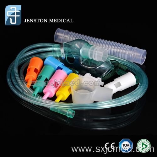 Disposable Audlts Medical Single Use Nebulizer Jar Mask